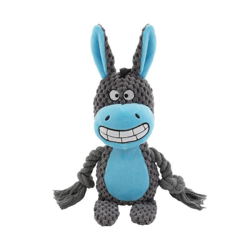 Cute Animals Grinding Teeth Squeaky Dog Chew Toy