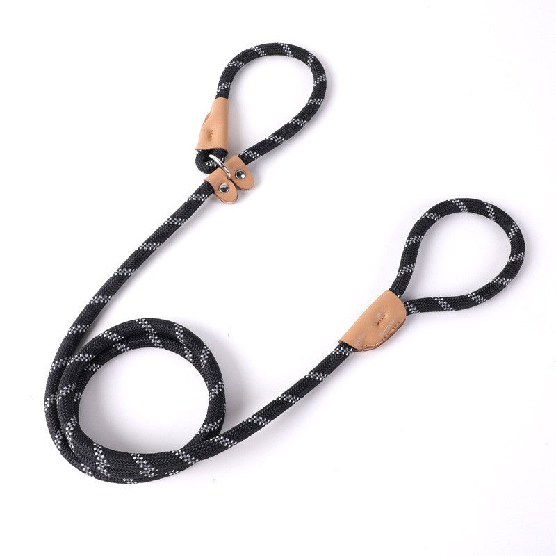 Nylon Strong Slip Lead Dog Leash - Training Leash for Medium Large Dogs