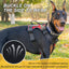 Reflective Service Dog Harness - Adjustable Soft Oxford Pet Harness