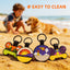 Silicone Personalized Dog ID Tags - Engraved Two Sides