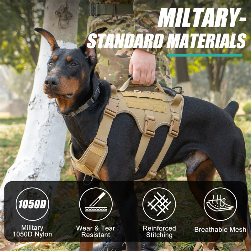 Tactical Harness for Medium to Large Dogs