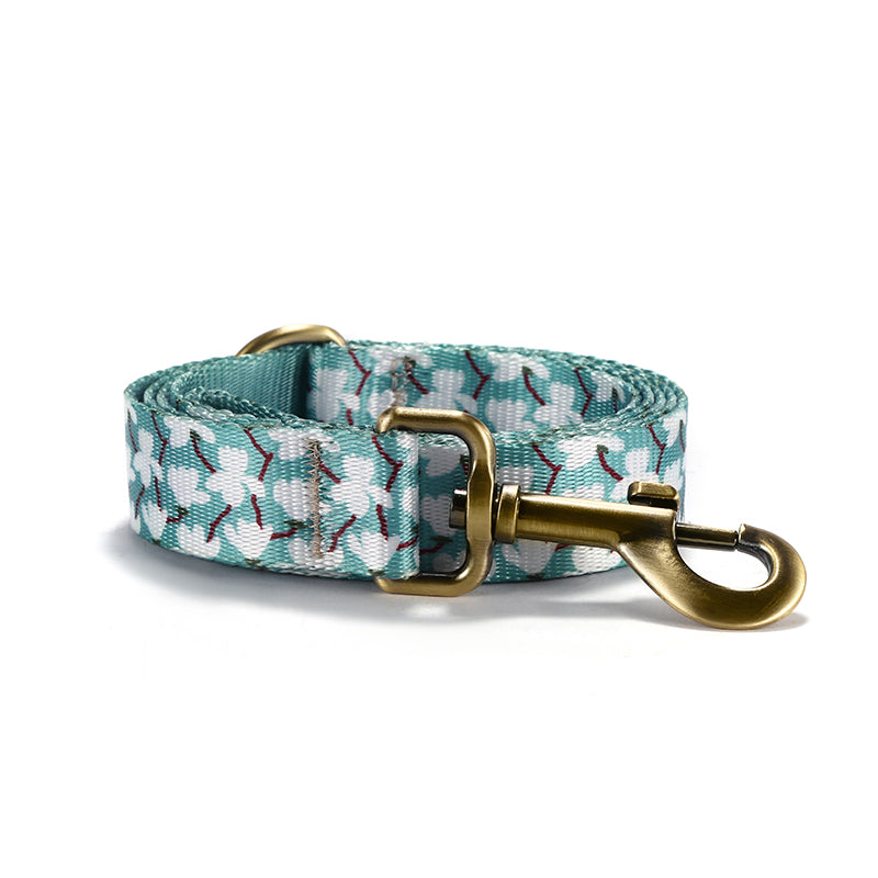 Flower Cute Personalized Dog Collar with Plastic Buckle