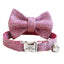 Adjustable Personalized Cat Collar With Removable Bell & Bowtie - iTalkPet