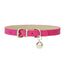 Adjustable PU Leather Cat Collar with Bell - iTalkPet