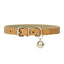 Adjustable PU Leather Cat Collar with Bell - iTalkPet