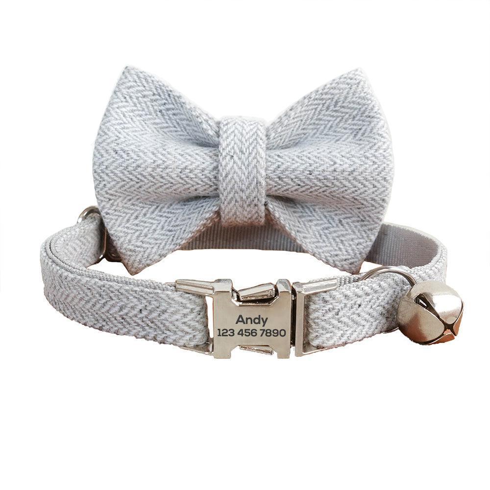 Boy Kitten Collar Adjustable Personalized Cat Collar - iTalkPet