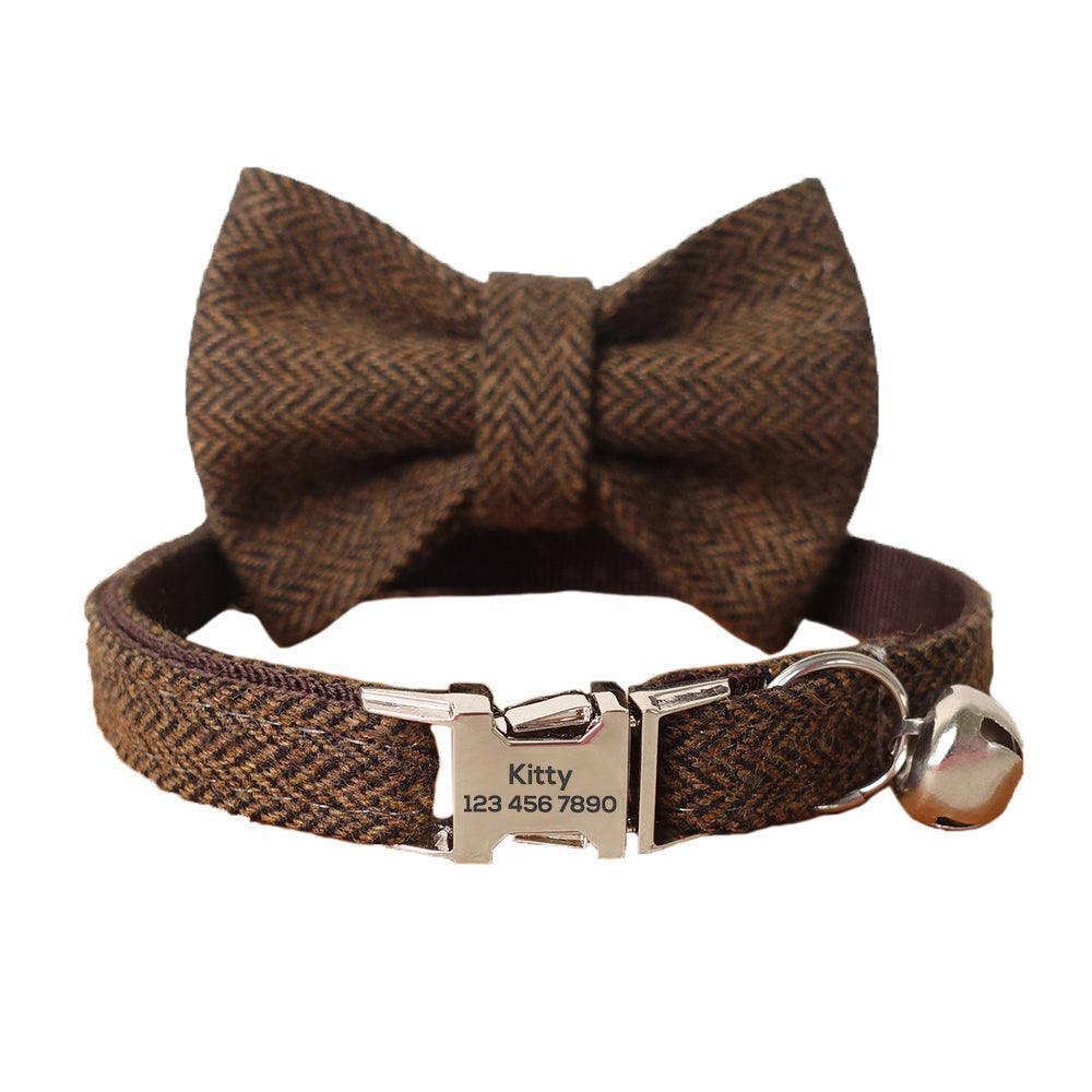 Boy Kitten Collar Adjustable Personalized Cat Collar - iTalkPet