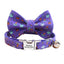 Christmas Halloween Adjustable Personalized Cat Collar With Removable Bell & Bowtie - iTalkPet