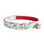 Christmas Halloween Adjustable Personalized Cat Collar With Removable Bell & Bowtie - iTalkPet