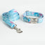 Color Print Personalized Dog Collar with Leash Set - iTalkPet