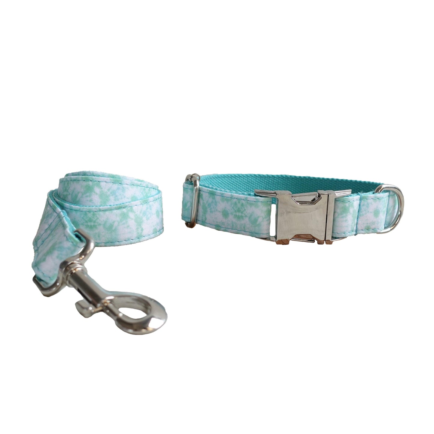 Colorful Print Soft Personalized Dog Collar Set - iTalkPet