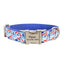 Colorful Print Soft Personalized Dog Collar Set - iTalkPet