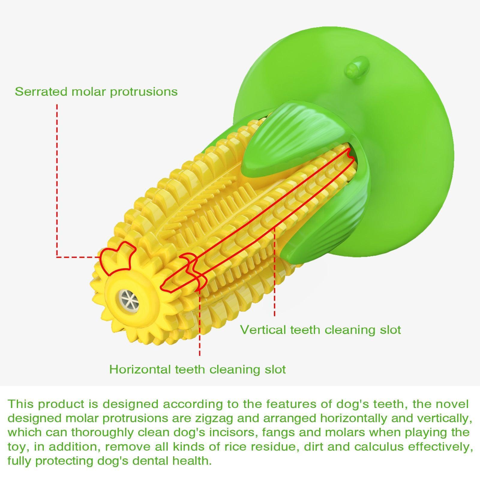 Corn Squeaky Dog Chew Toys for Aggressive Chewers - iTalkPet