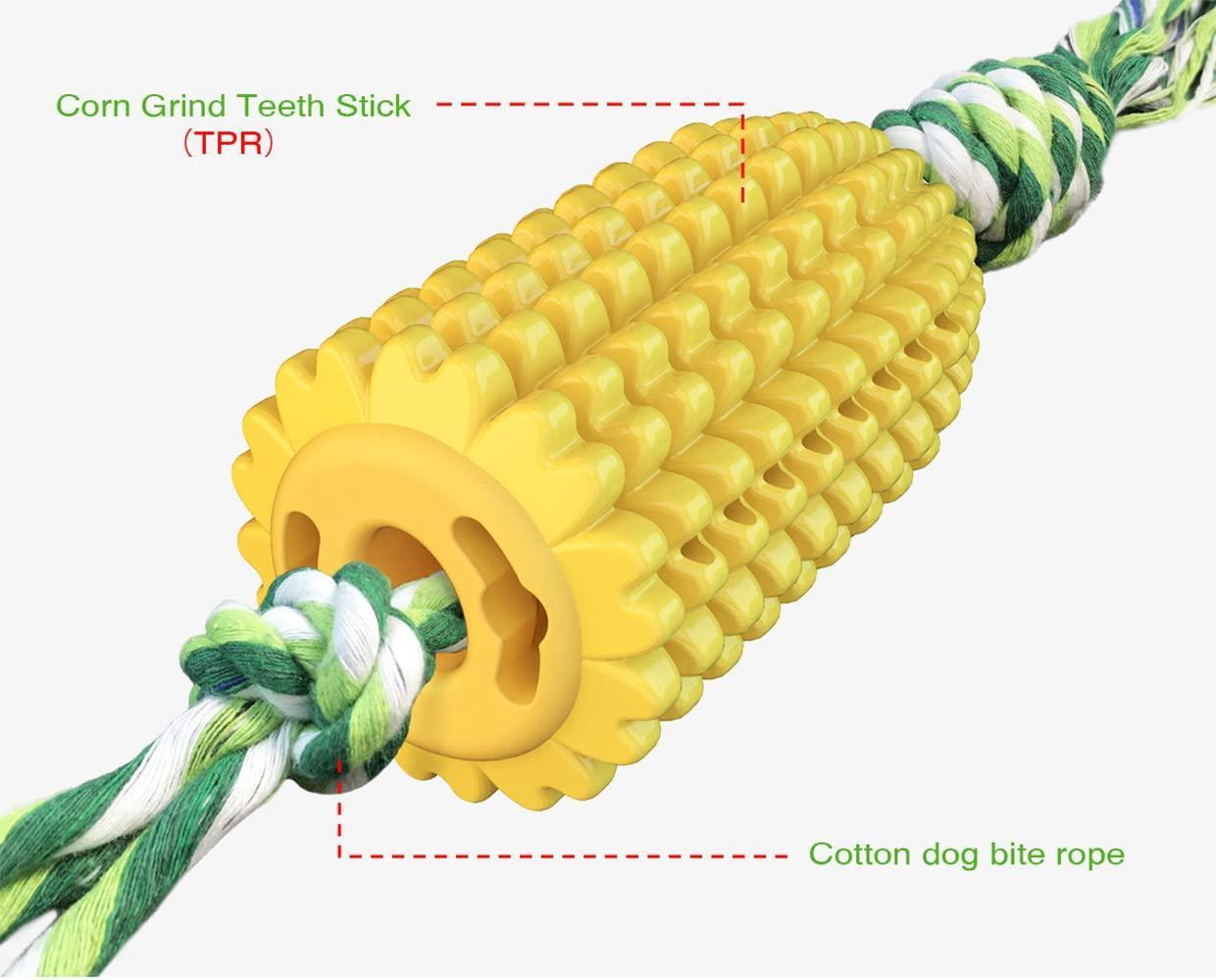 Corn Squeaky Dog Chew Toys for Aggressive Chewers - iTalkPet