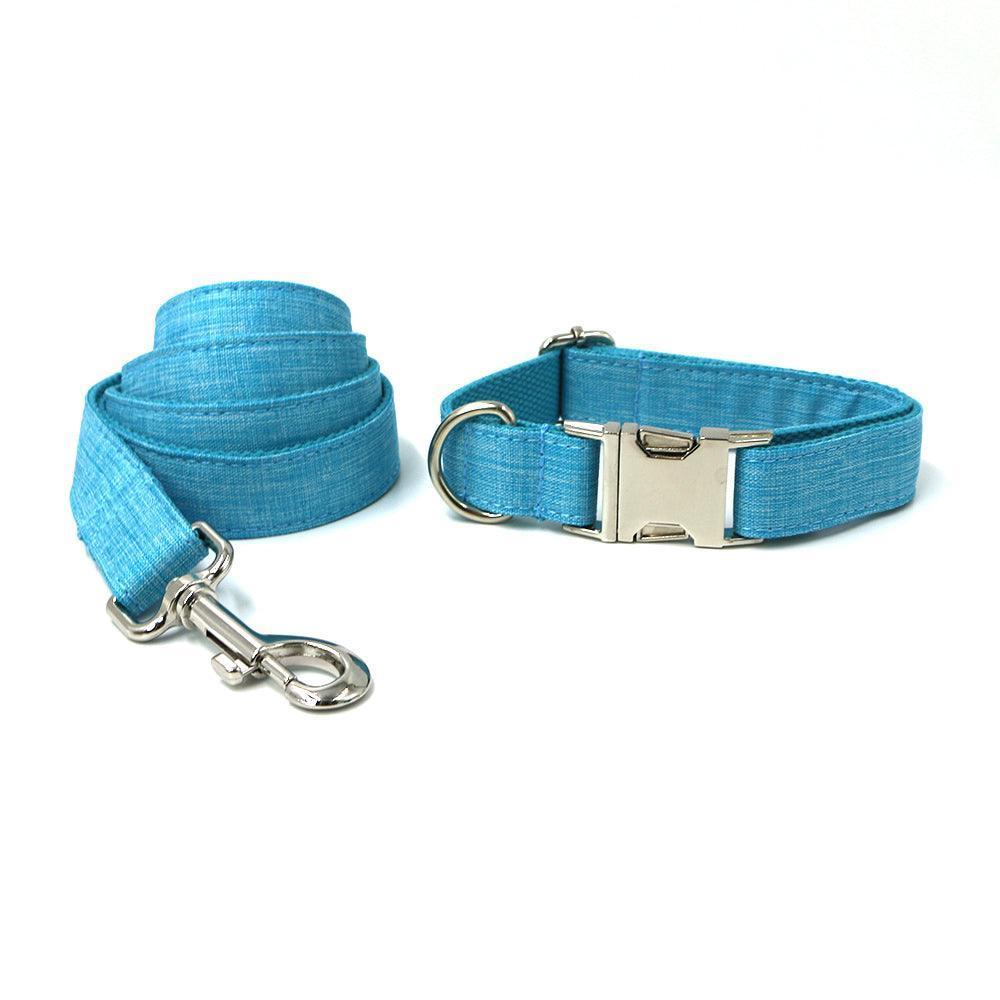 Custom Dog Collar with Bow Tie & Leash Set - iTalkPet