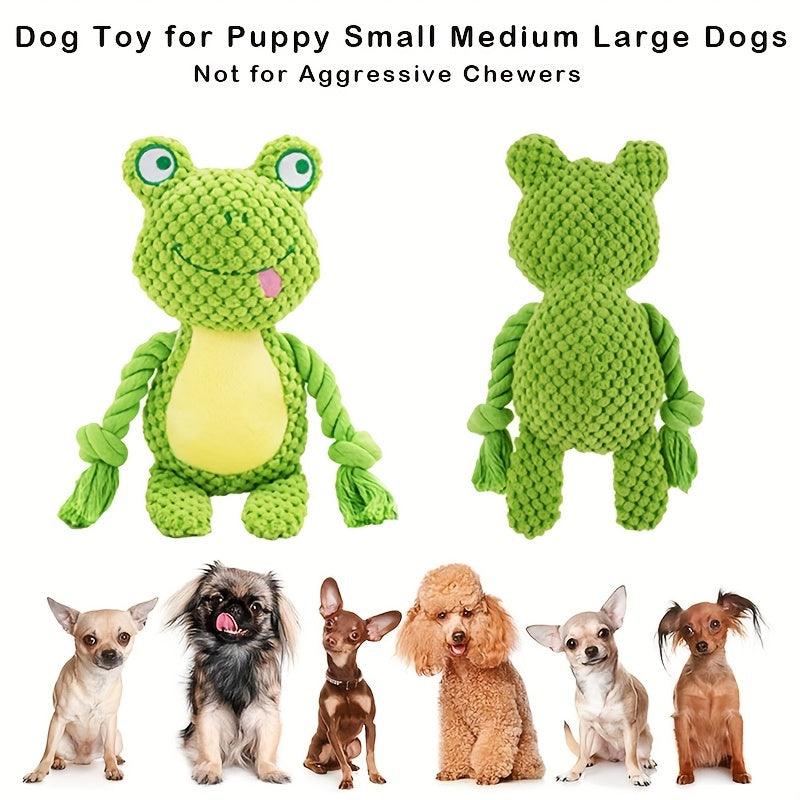 Cute Animals Grinding Teeth Squeaky Dog Chew Toy - iTalkPet