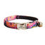 Cute Flower Adjustable Custom Cat Collar With Removable Bell & Bowtie - iTalkPet