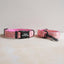 Cute Flower Plaid Personalized Dog Collar -75 Colors - iTalkPet