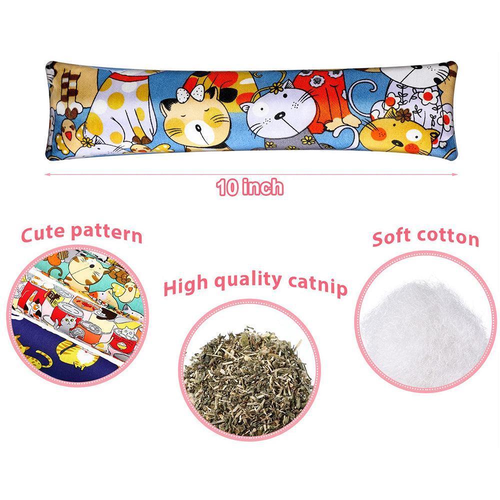 Cute Print Catnip Cat Toys - iTalkPet