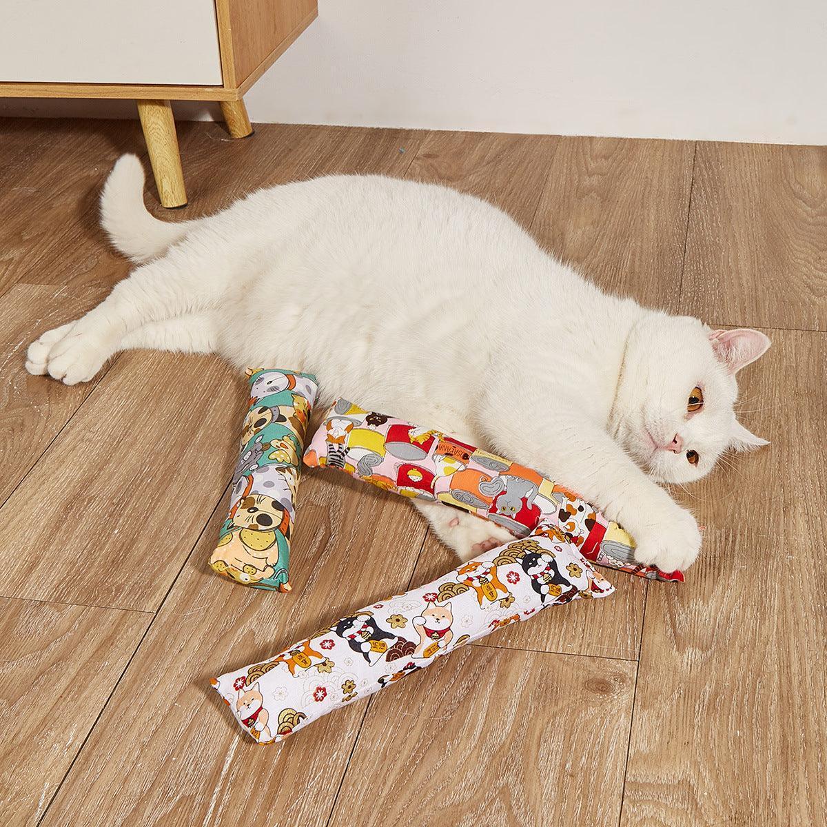 Cute Print Catnip Cat Toys - iTalkPet