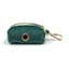 Dark Green Velvet Personalized Dog Collar Leash Harness Bowtie Poop Bag Set - iTalkPet