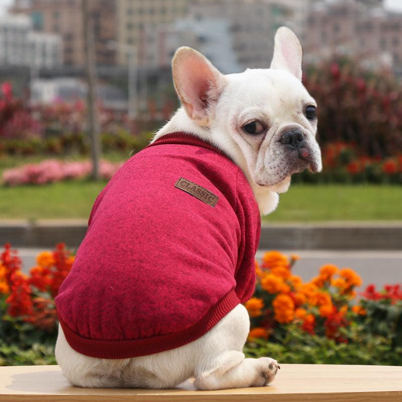 Dog Sweater Soft Thickening Warm Pup Dogs Shirt Winter Puppy Sweater - iTalkPet
