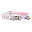 Flower Adjustable Personalized Cat Collar With Removable Bell & Bowtie - iTalkPet