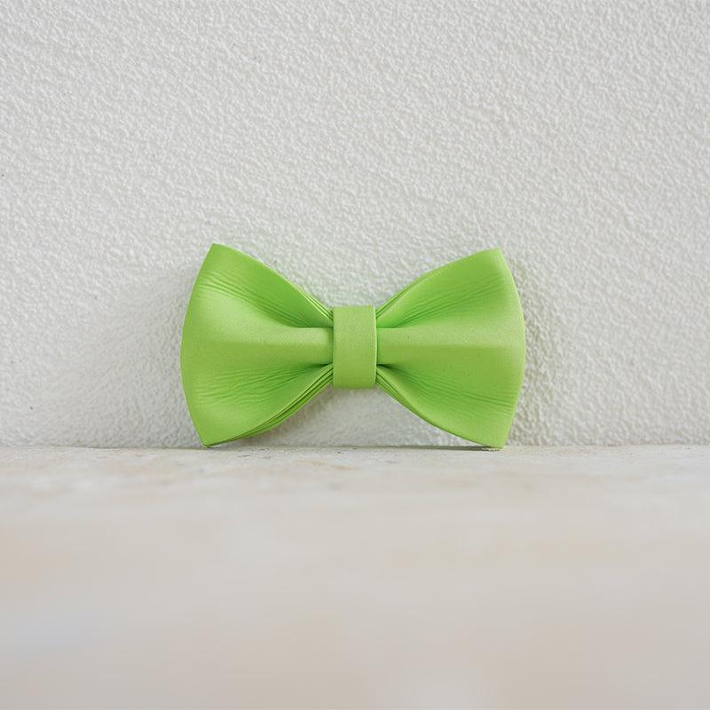 Green Waves Personalized Dog Collar with Leas & Bow tie Set - iTalkPet