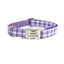 Grid Custom Dog Collar with Bow Tie & Leash Set - iTalkPet