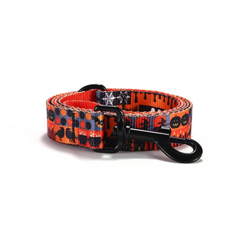 Happy Halloween Personalized Dog Collar with Leas & Bow tie Set - iTalkPet