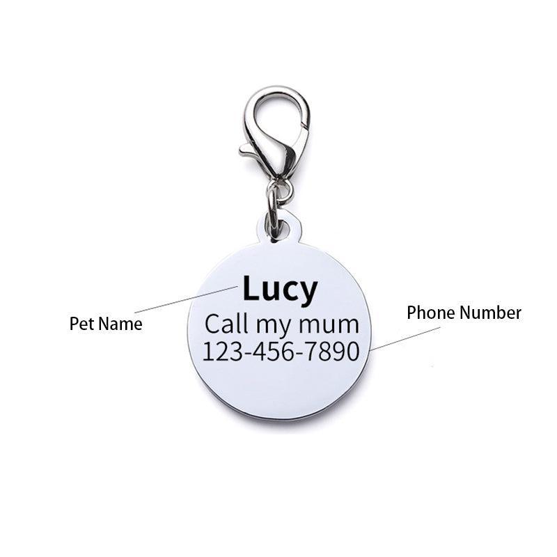 Metal Paw Personalized Dog Tag - iTalkPet