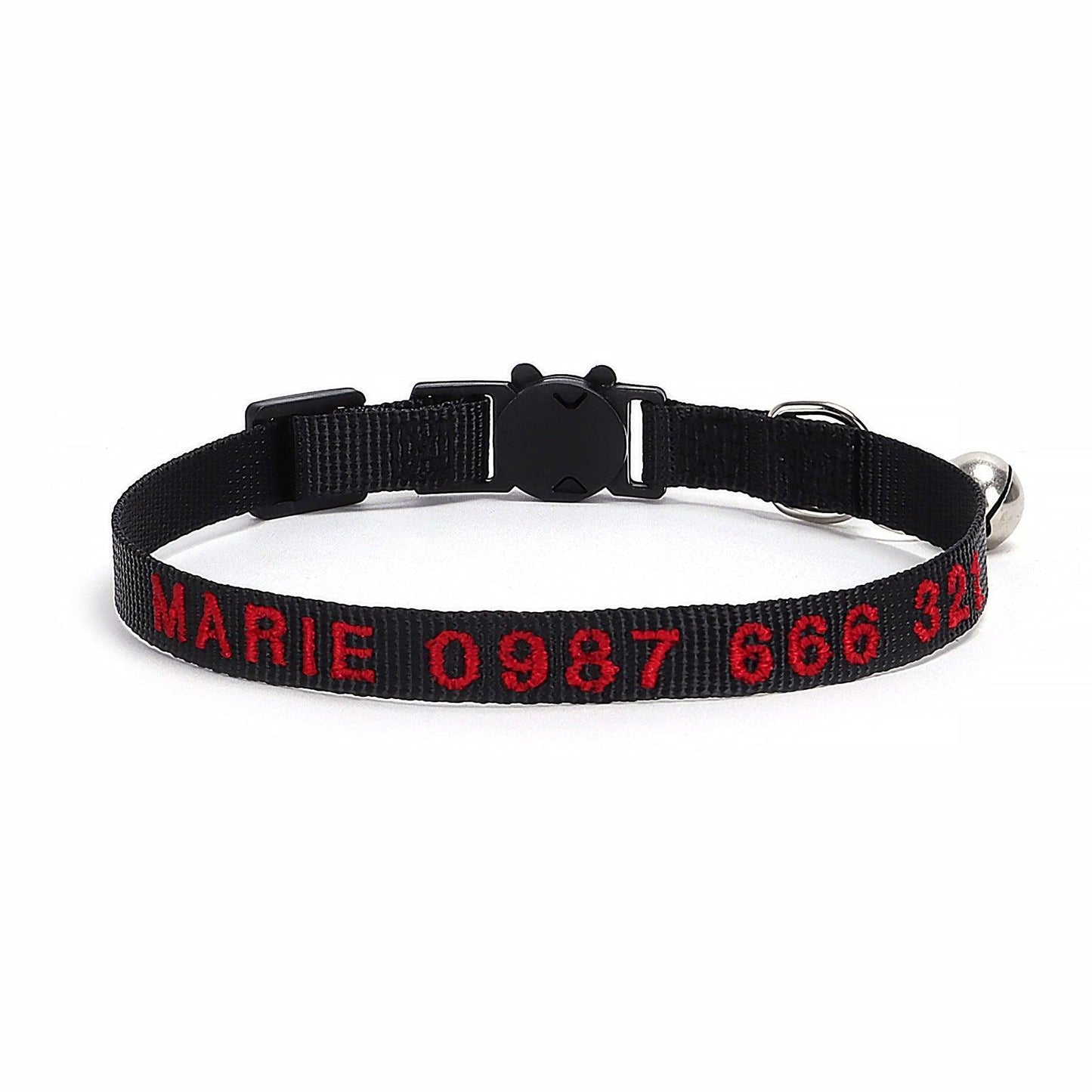 Nylon Embroidery Custom Cat Collar - iTalkPet