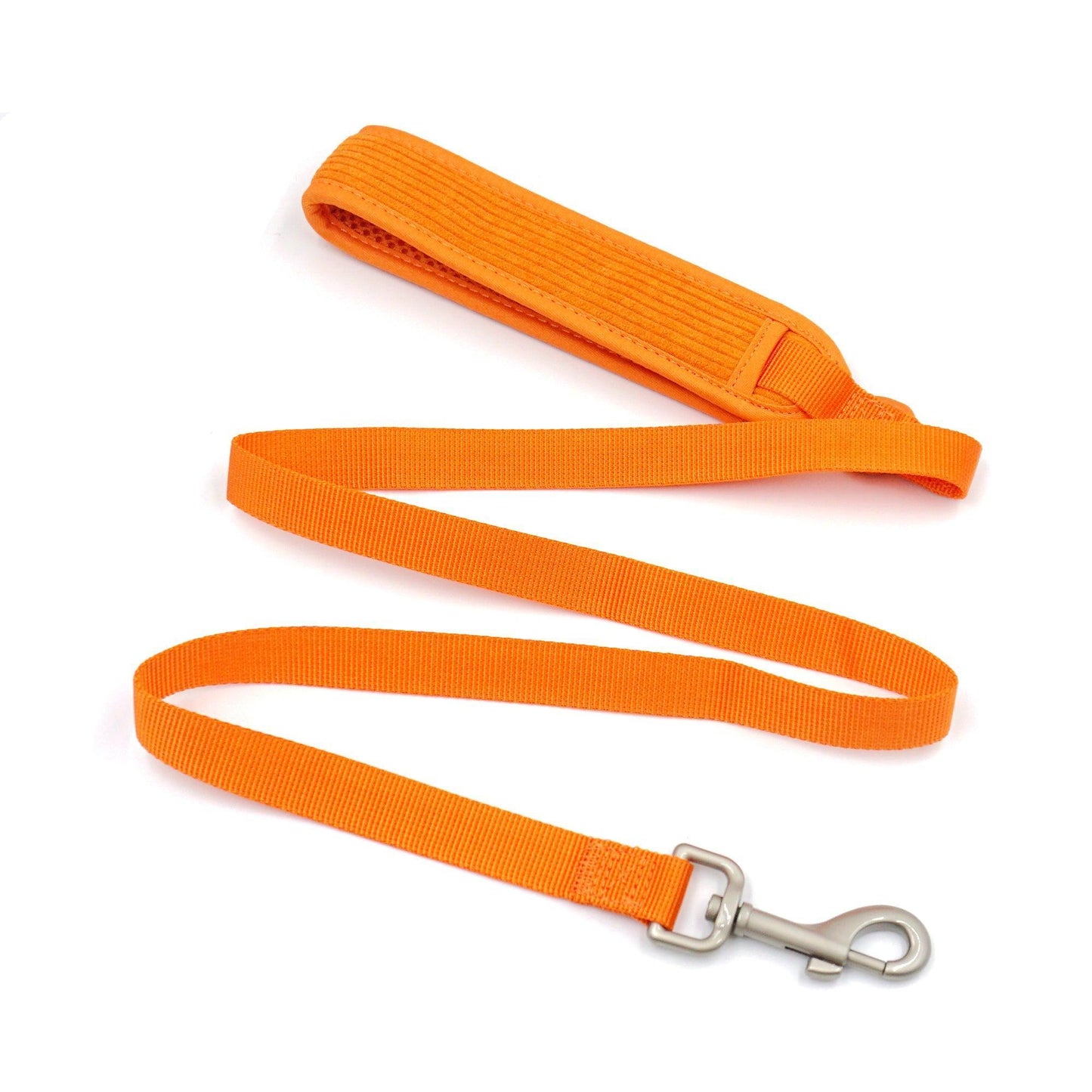 Orange Striped Solid Personalized Dog Collar - iTalkPet