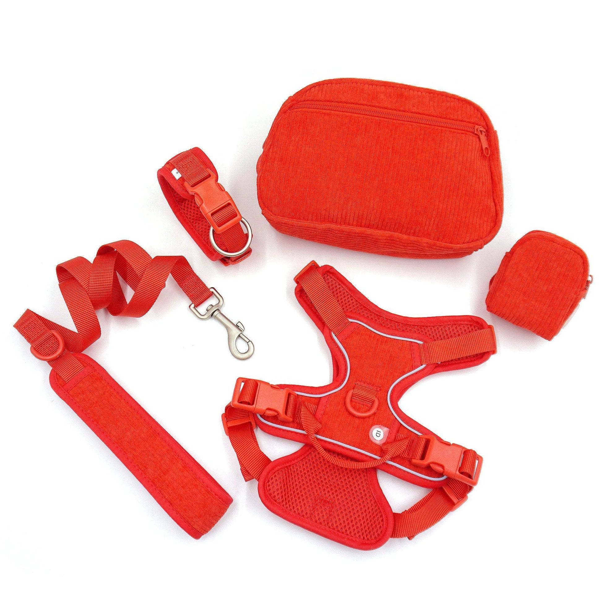 Personalised Dog Collar or Dog Harness Set - No Pull Dog Harness - iTalkPet