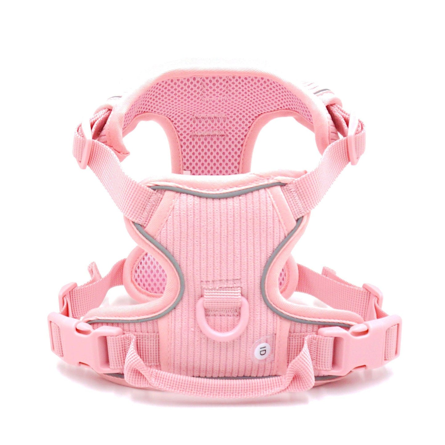 Pink Striped Solid Personalized Dog Collar - iTalkPet
