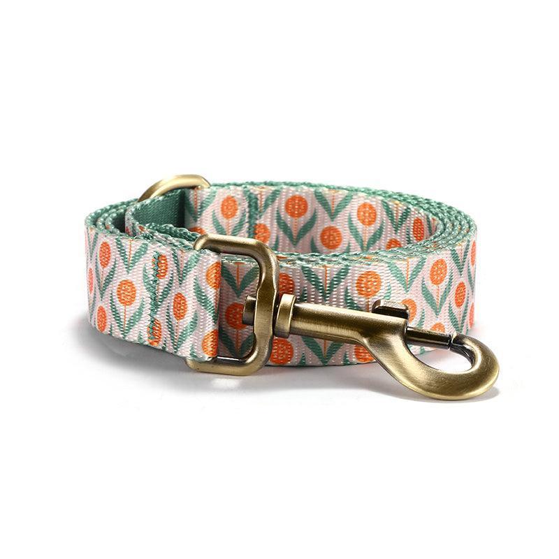 Poached Personalized Dog Collar with Leas & Bow tie Set - iTalkPet