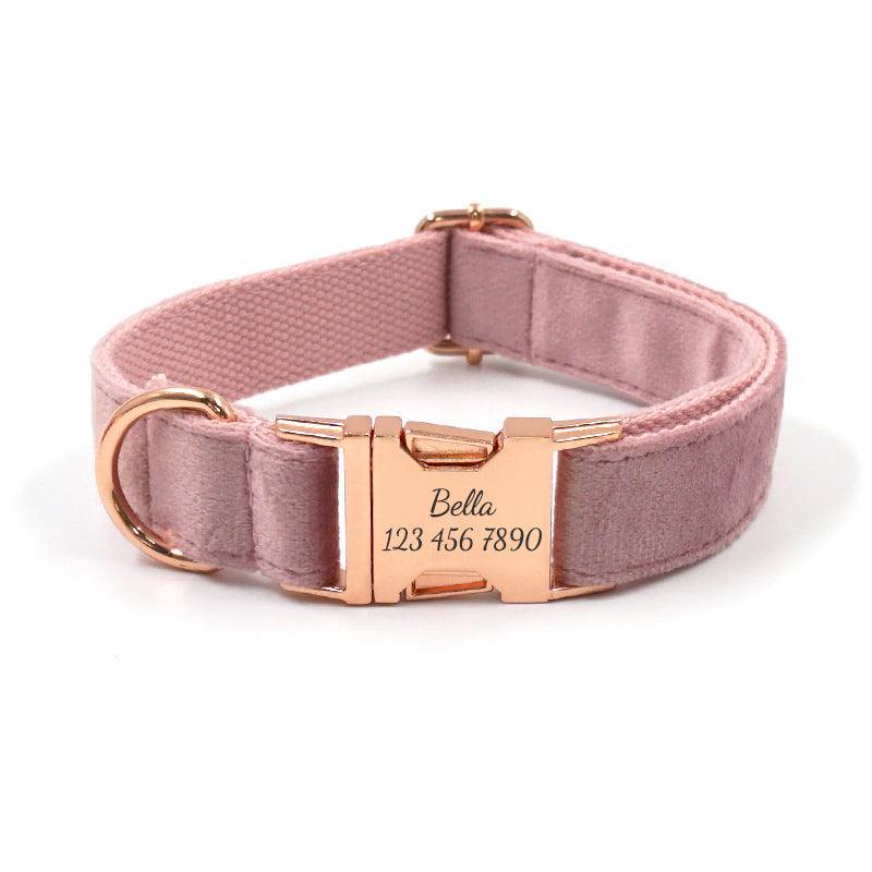 Print Personalized Pet Collars - Custom Dog Collar with Leash Set - iTalkPet