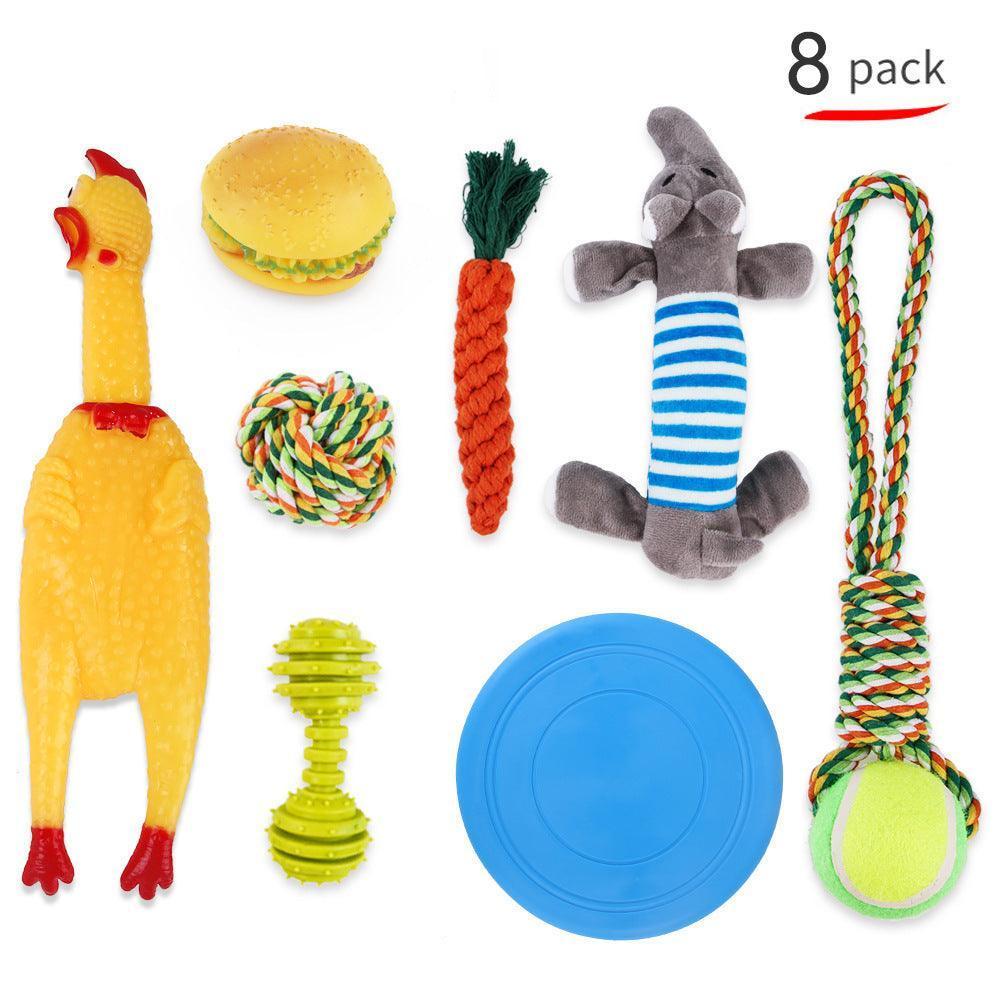 Puppy Rope Toys Dog Teething Chew Toy Set - iTalkPet
