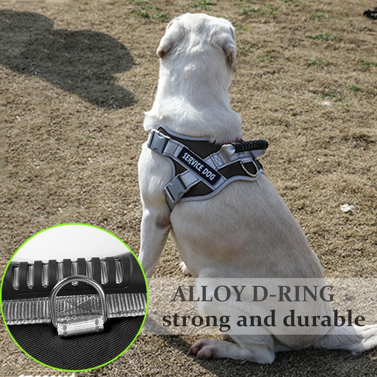 Reflective Nylon Adjustable Dog Harness Vest NO PULL - iTalkPet