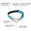 Reflective Nylon Soft Padded Martingale Dog Collar - iTalkPet