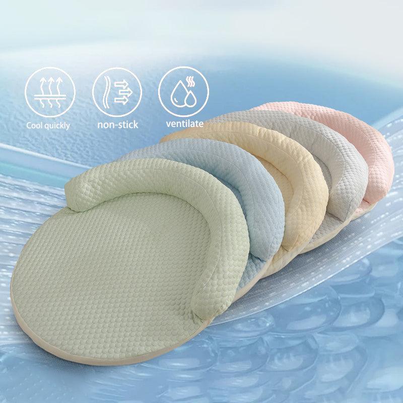 Round Pet Cool Mat Summer Cool Dog Bed - iTalkPet
