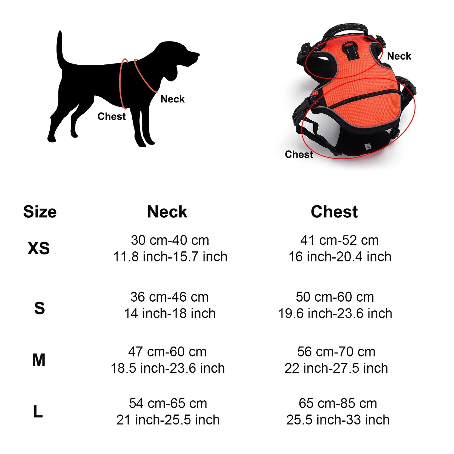 Personalized Classic Dog Vest for Outings Engraved Custom Dog Harness