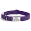 Soft Leather Transparent Buckle Custom Engraving Dog Collar - iTalkPet