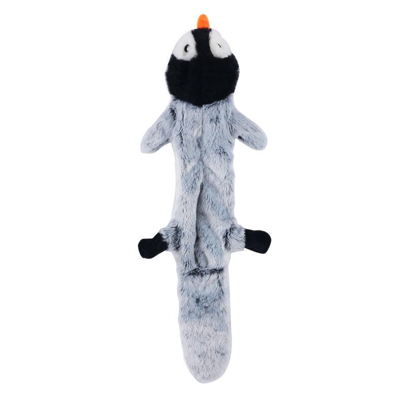 Squeak Cute Animal No Stuffing Plush Dog Chew Toys - iTalkPet