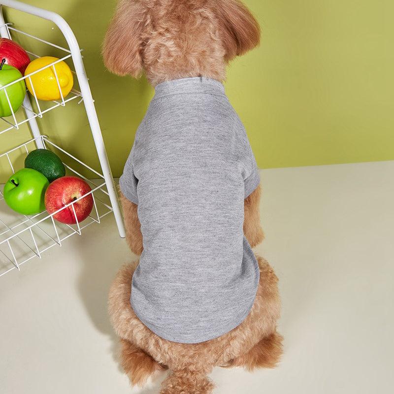 Summer Dog T-Shirt Pet Clothes Casual Polyester Pullover - iTalkPet