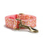 Sunrise Flower Personalized Dog Collar with Leas & Bow tie Set - iTalkPet