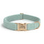 Metal Buckle Soft Flannel Pet Engraved Collar - Custom Dog Collar