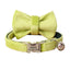 Velvet Adjustable Personalized Cat Collar With Removable Bell & Bowtie - iTalkPet