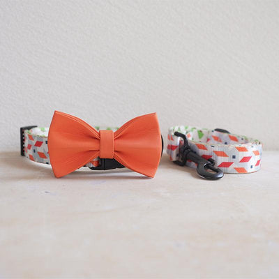 Village Personalized Dog Collar with Leas & Bow tie Set - iTalkPet