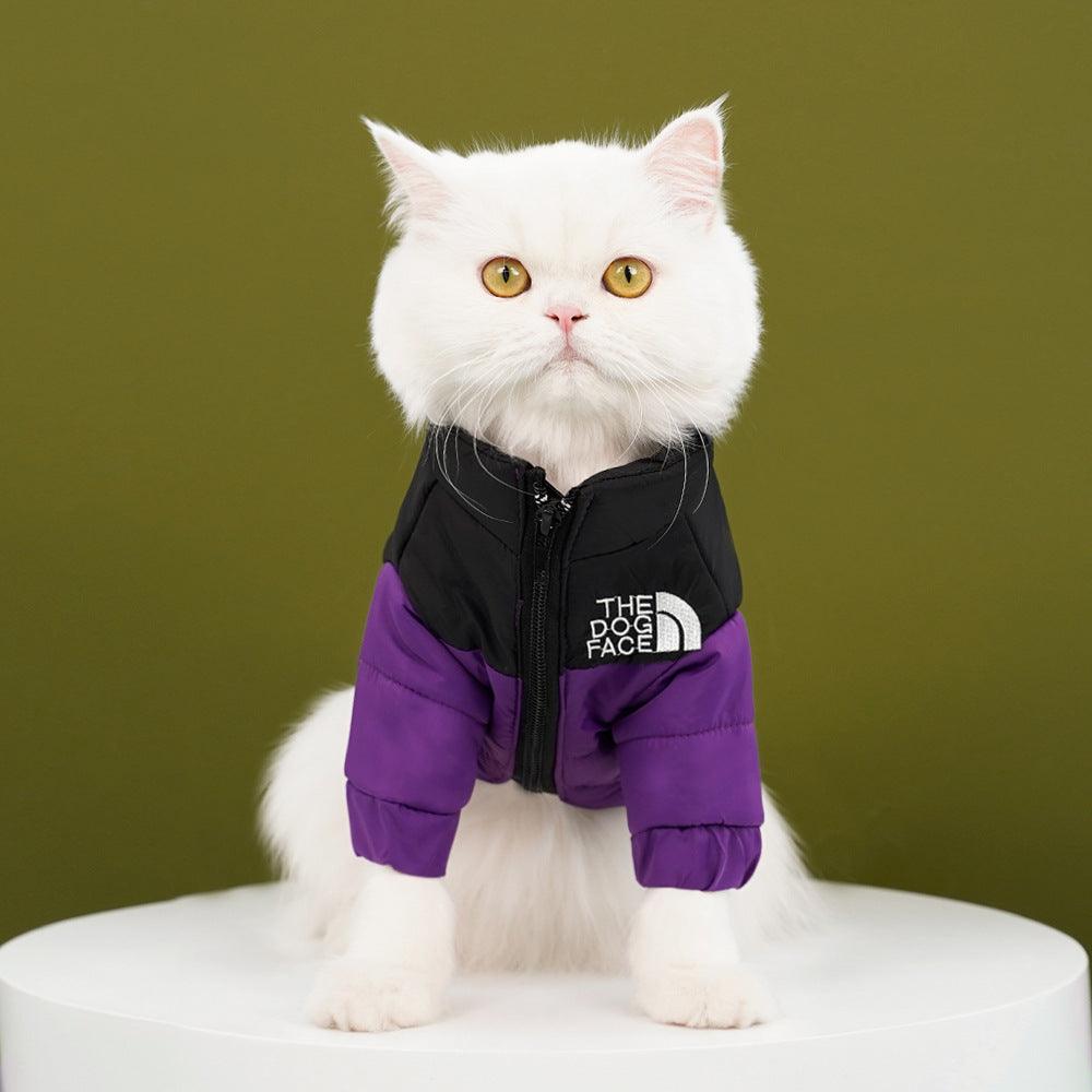 Warm Dog Cold Weather Coat - Snow Pet Winter Jacket - iTalkPet